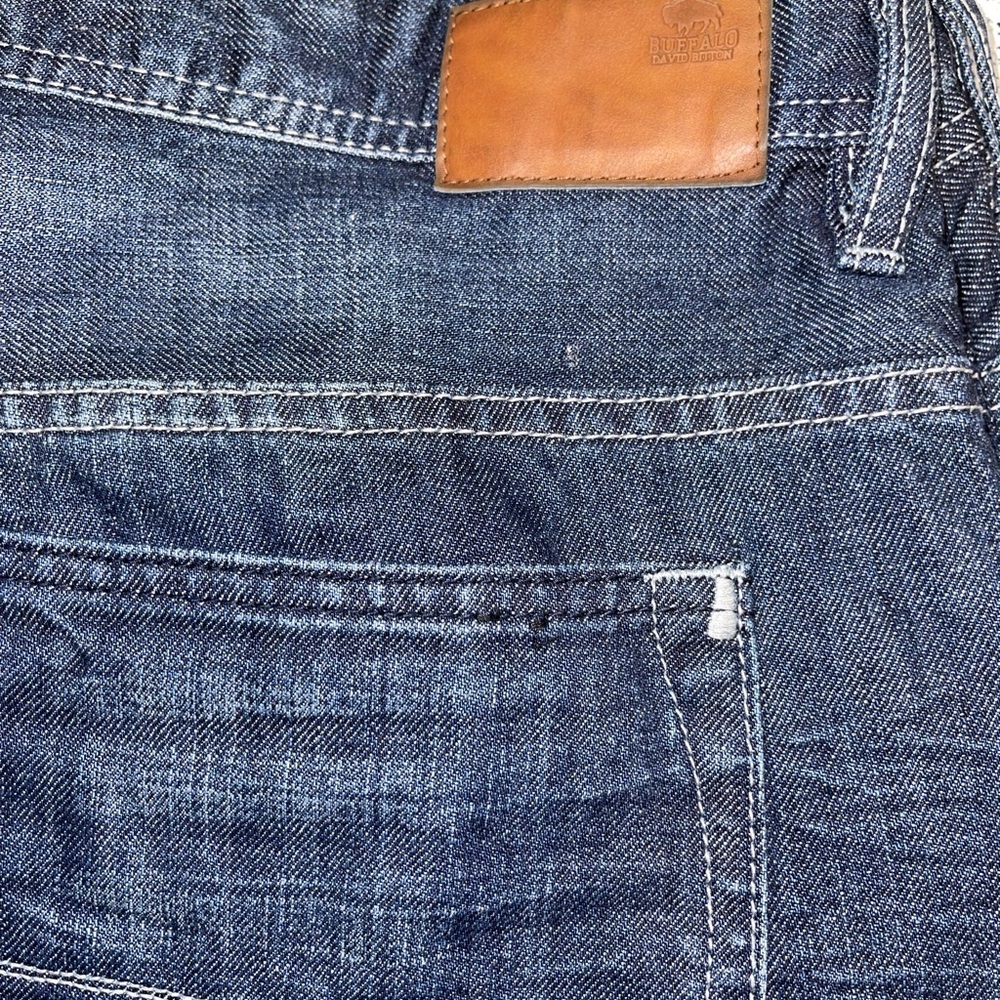Buffalo David Bitton Men's Relaxed Straight Leg Driven